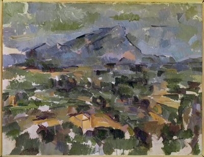 サント・ヴィクトワール山 作： ポール・セザンヌ