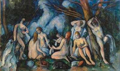大浴場 作： Paul Cézanne