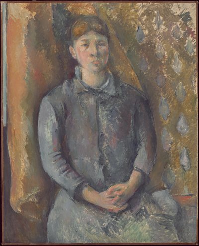 セザンヌ夫人 作： Paul Cézanne