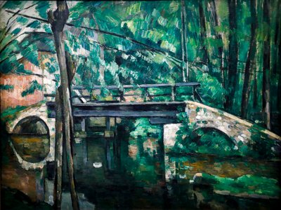 メインシー橋 作： Paul Cézanne
