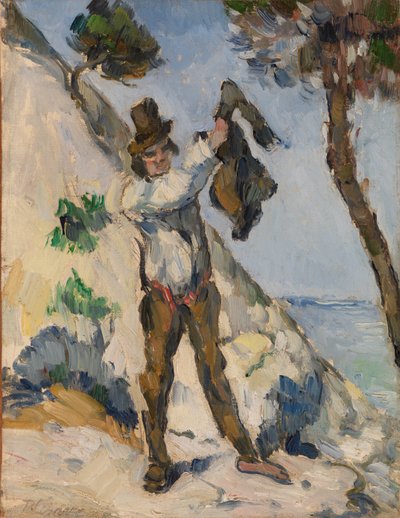 ジャケットの男 作： Paul Cézanne