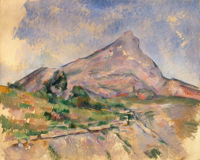 サント・ヴィクトワール山（Mount Sainte-Victoire 作： Paul Cézanne