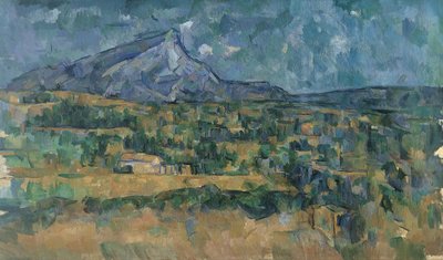 サントヴィクトワール山、1902-06年頃（キャンバスに油彩） 作： Paul Cézanne