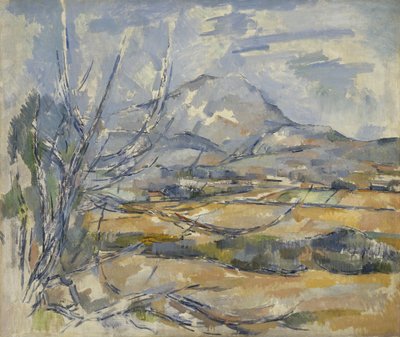 サントヴィクトワール山 作： Paul Cézanne