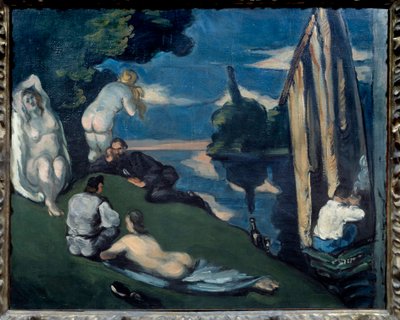 パストラル、またはイディル 作： Paul Cézanne