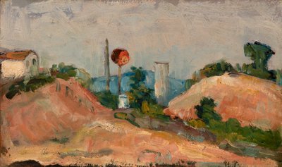 鉄道カット 作： Paul Cézanne