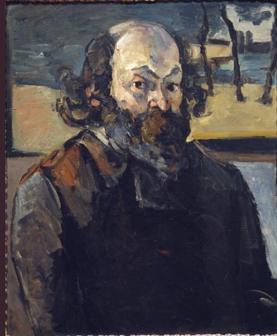 自画像 - 油彩・キャンバス 作： Paul Cézanne