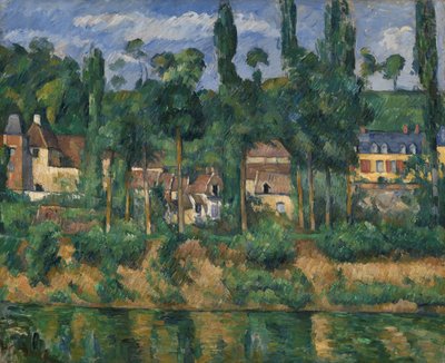 メダン城、1880年頃（キャンバスに油彩） 作： Paul Cézanne