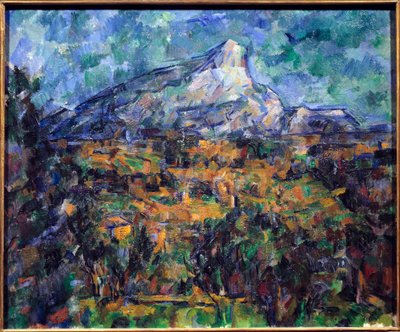 ポール・セザンヌによるホーリーマウンテンの勝利の絵画 作： Paul Cézanne