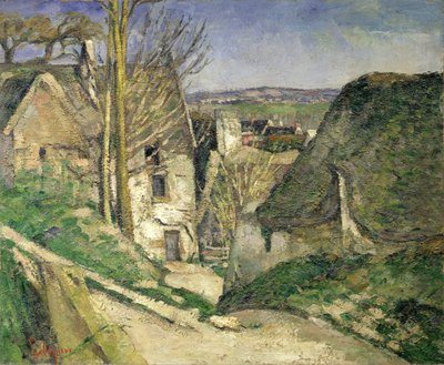 絞首刑執行人の家、オーヴェル＝シュル＝オワーズ 作： Paul Cézanne