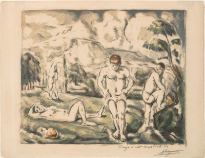  作： Paul Cézanne