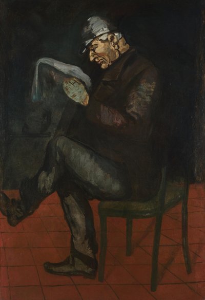 画家の父、ルイ＝オーギュスト・セザンヌ、1865年頃（油彩・カンヴァス） 作： Paul Cézanne