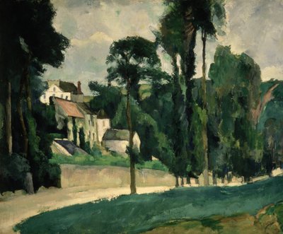 ポントワーズの道 作： Paul Cézanne