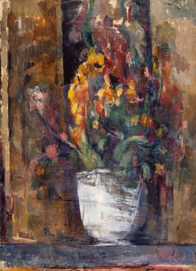 花瓶、1897〜98年頃（キャンバスに油彩） 作： Paul Cézanne