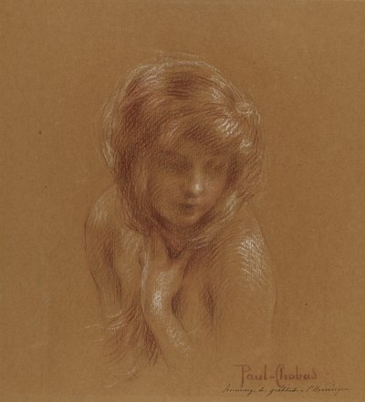 少女 作： Paul Chabas
