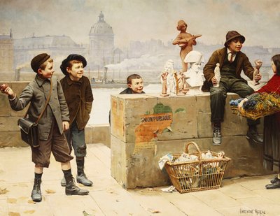 若いベンダー 作： Paul Charles Chocarne Moreau