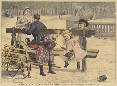Chaque age a ses plaisirs（Every Age Has喜び） 作： Paul Charles Chocarne Moreau
