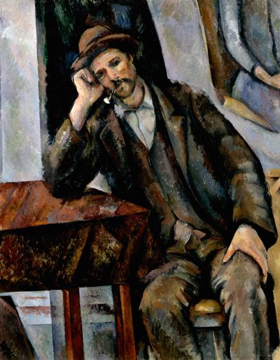 喫煙者、1890〜1892年。 作： Paul Cézanne