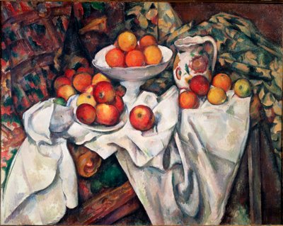 リンゴとオレンジ 作： Paul Cézanne