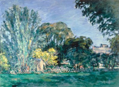 ジャドブファンの木 作： Paul Cézanne