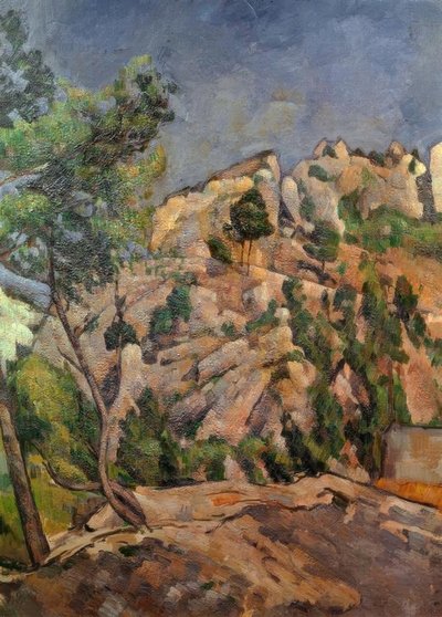 渓谷の底に 作： Paul Cézanne