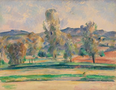 秋の風景 作： Paul Cézanne