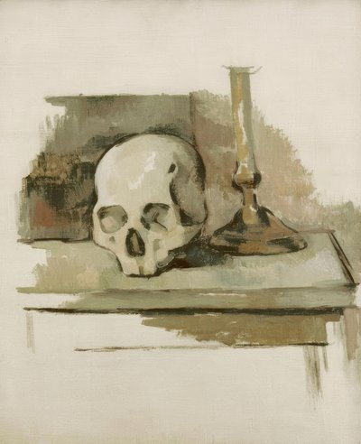 頭蓋骨 作： Paul Cézanne