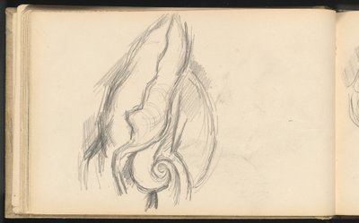 アームチェアのクッション 作： Paul Cézanne