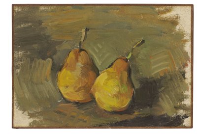 2つの梨、1875年頃 作： Paul Cézanne