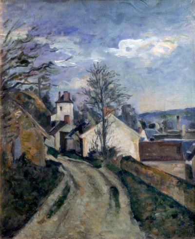 オーヴェールのドクターガシェハウス、c1873 作： Paul Cézanne
