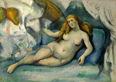 裸の女性（Leda II？） 作： Paul Cézanne