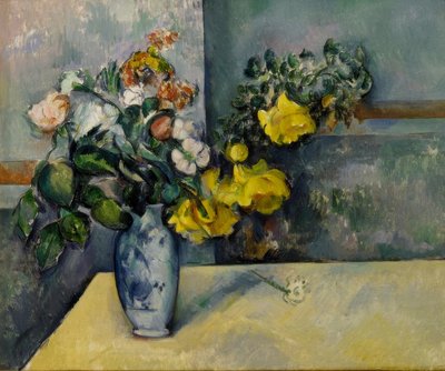 花瓶の花 作： Paul Cézanne