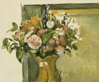花瓶の花 作： Paul Cézanne