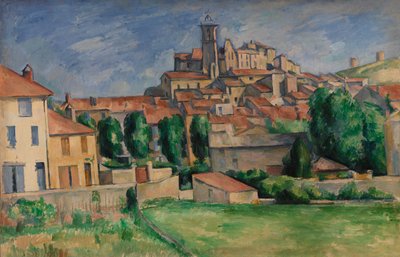 ガルダンヌ (水平ビュー) 作： Paul Cézanne