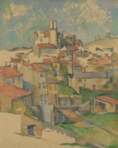 ガルダンヌ、1885-86。 作： Paul Cézanne