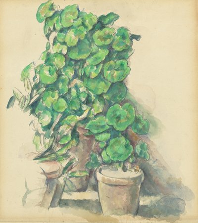 ゼラニウム、18881890。 作： Paul Cézanne