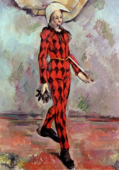 ハーレクイン、1890 作： Paul Cézanne