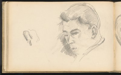 少年の頭 作： Paul Cézanne