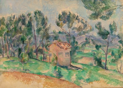 プロヴァンスの狩猟小屋 作： Paul Cézanne
