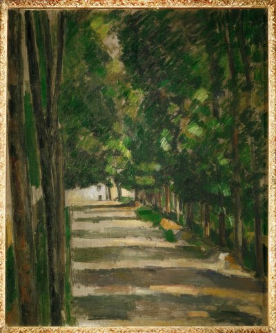 路地 作： Paul Cézanne