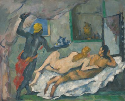 ナポリの午後 作： Paul Cézanne