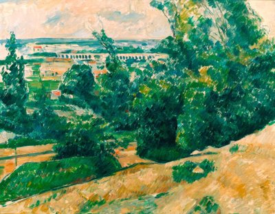 Aixen-Provenceの北にあるVerdon Canal水道橋 作： Paul Cézanne