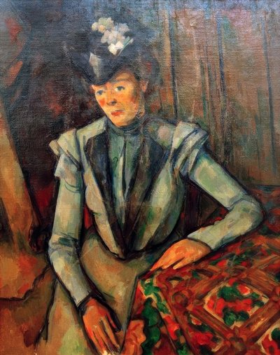 ブルーの女性 作： Paul Cézanne