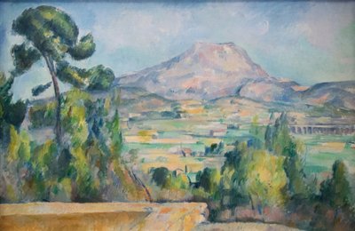 サント・ヴィクトワール山 作： ポール・セザンヌ