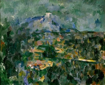 サントヴィクトワール山 作： Paul Cézanne