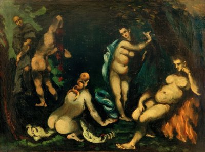 聖アントニウスの誘惑 作： Paul Cézanne