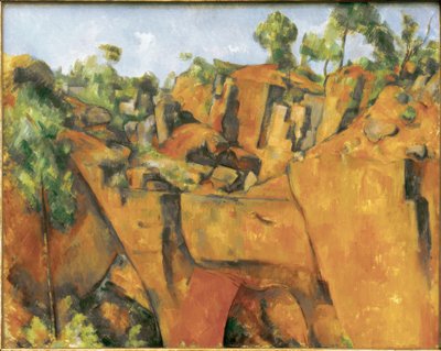 ビベムスのキャリア（ビベムスの採石場） 作： Paul Cézanne