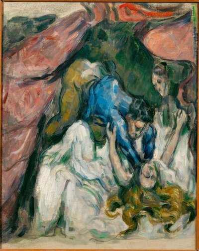 絞め殺された女 作： Paul Cézanne