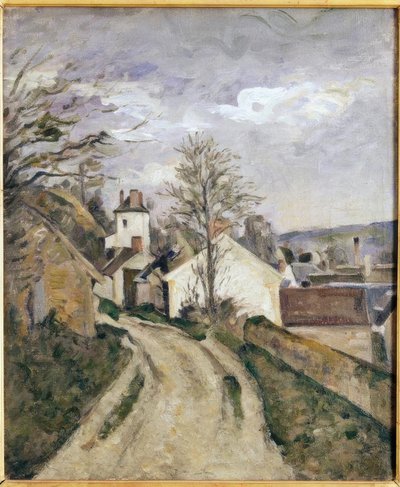 オーヴェルのガシェ博士の家 作： Paul Cézanne