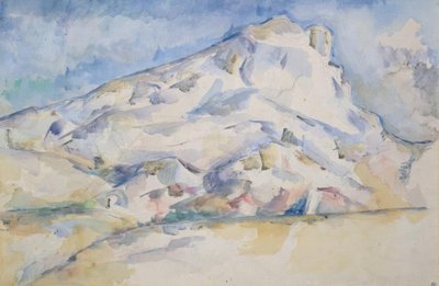 サントヴィクトワール山 作： Paul Cézanne